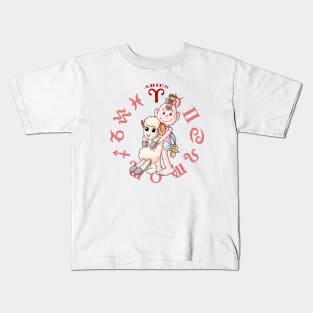 Baby Girl Zodiac Taurus Kids T-Shirt